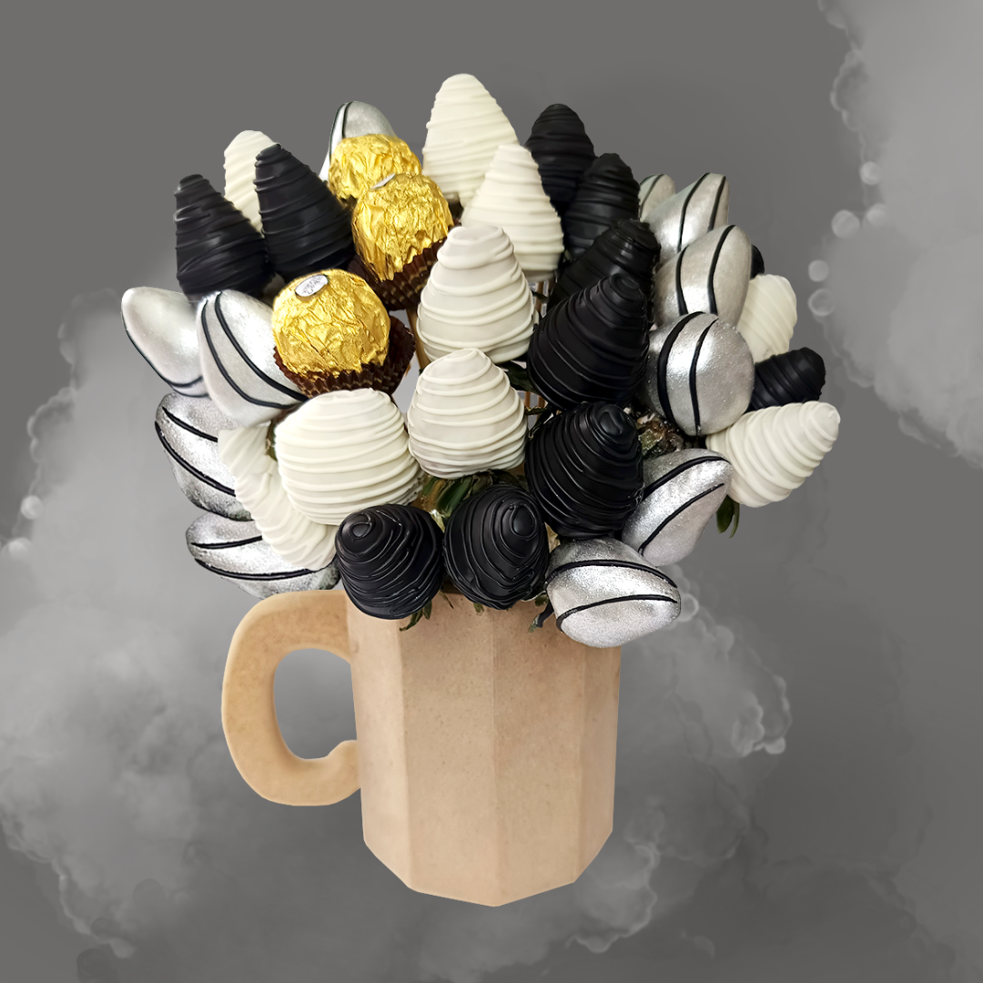 Ramo de Fresas Ébano