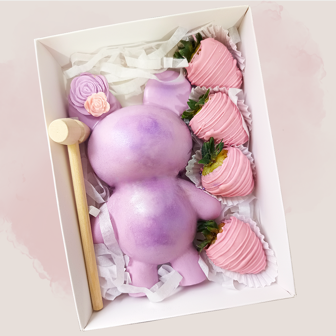 Oso de Chocolate Lila