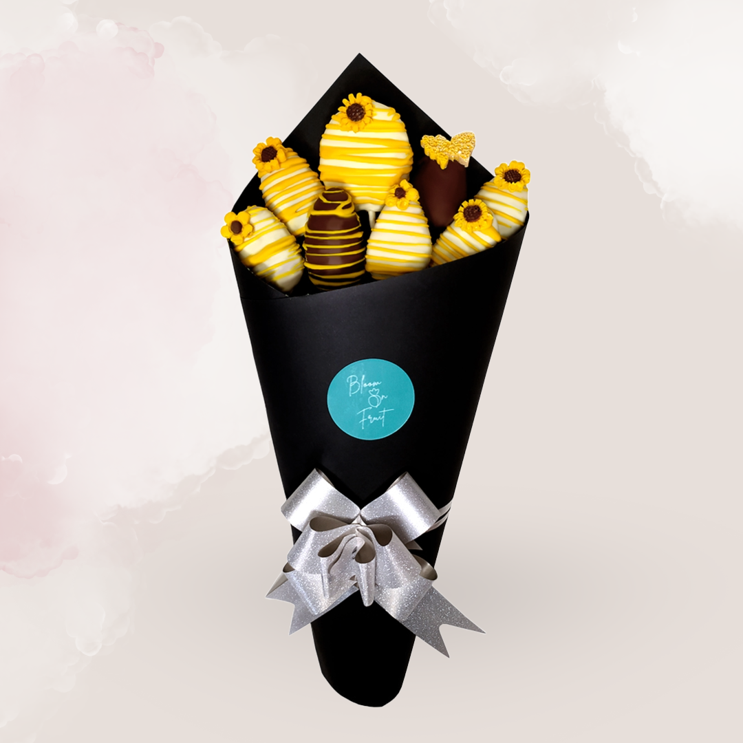 Cono de Fresas Girasol