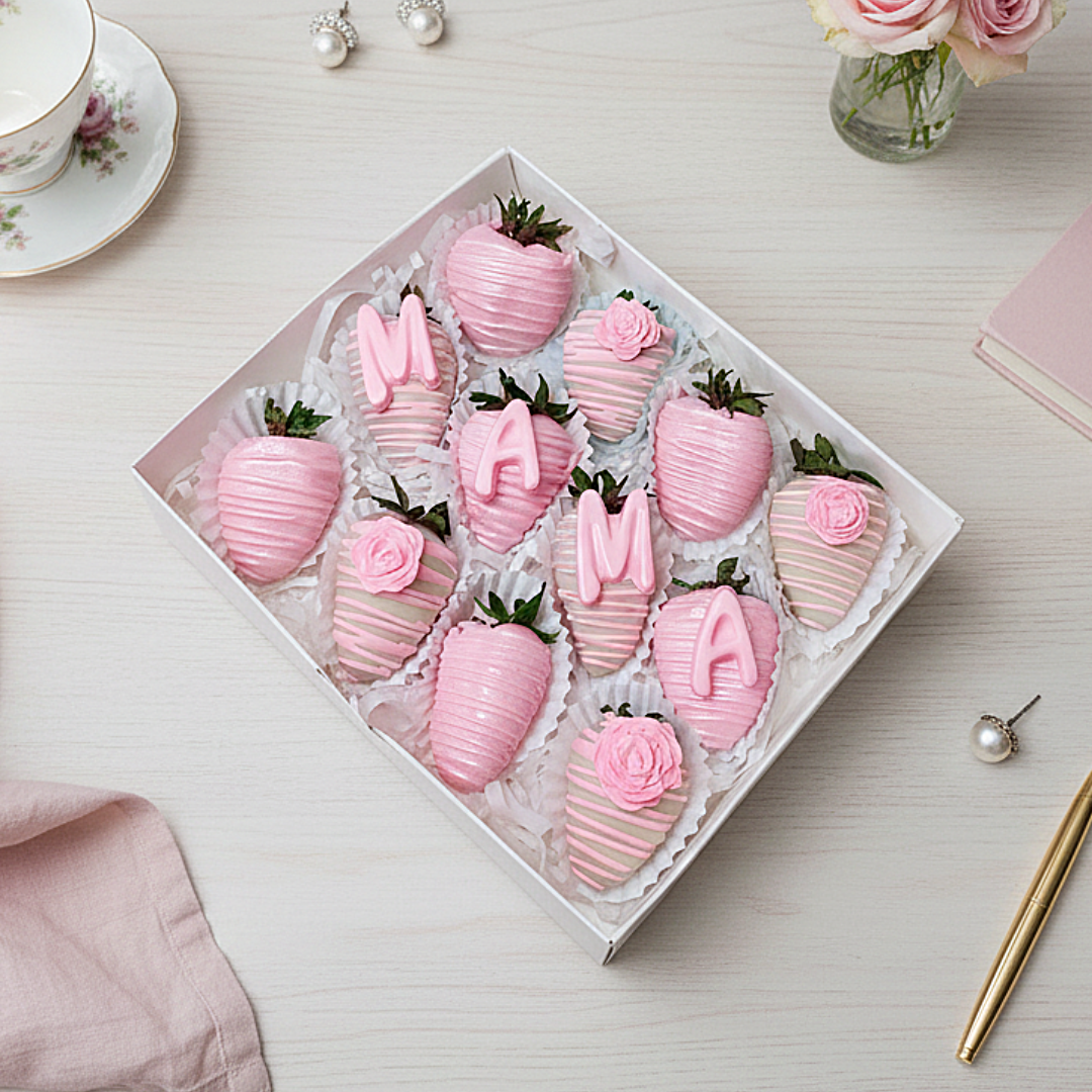 Caja de Fresas Mamá