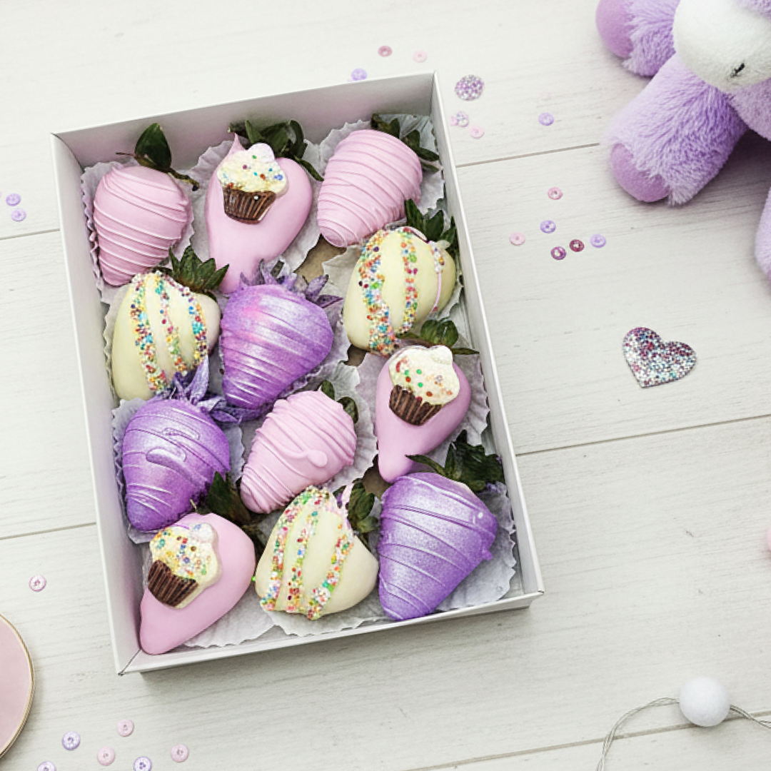 Fresas con Chocolate Cupcake