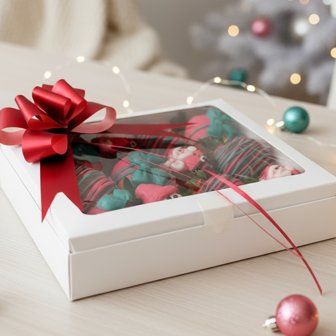 Fresas con Chocolate Santa