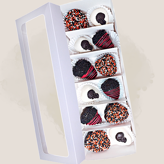 Fresas Con Chocolate Calavera