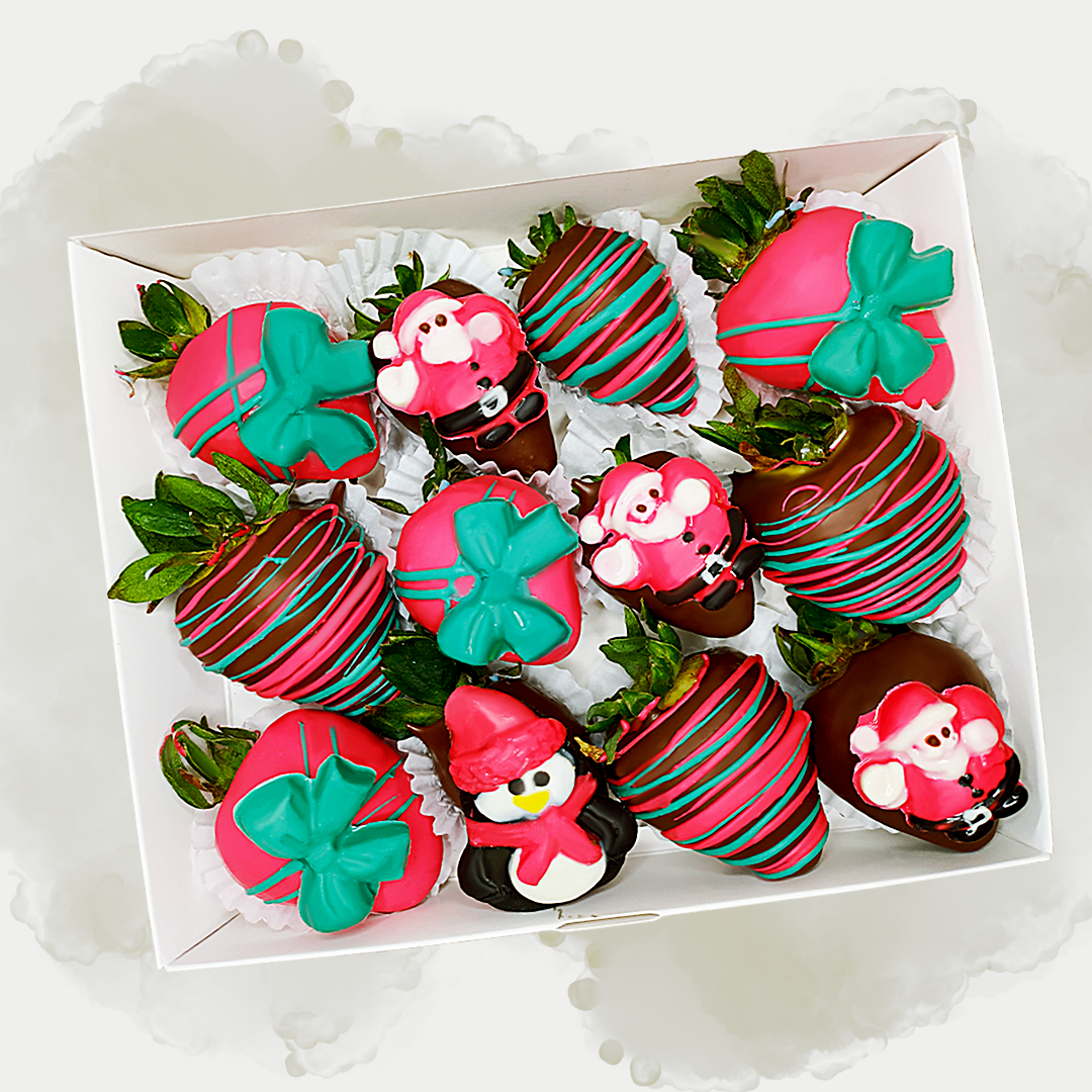 Fresas con Chocolate Santa